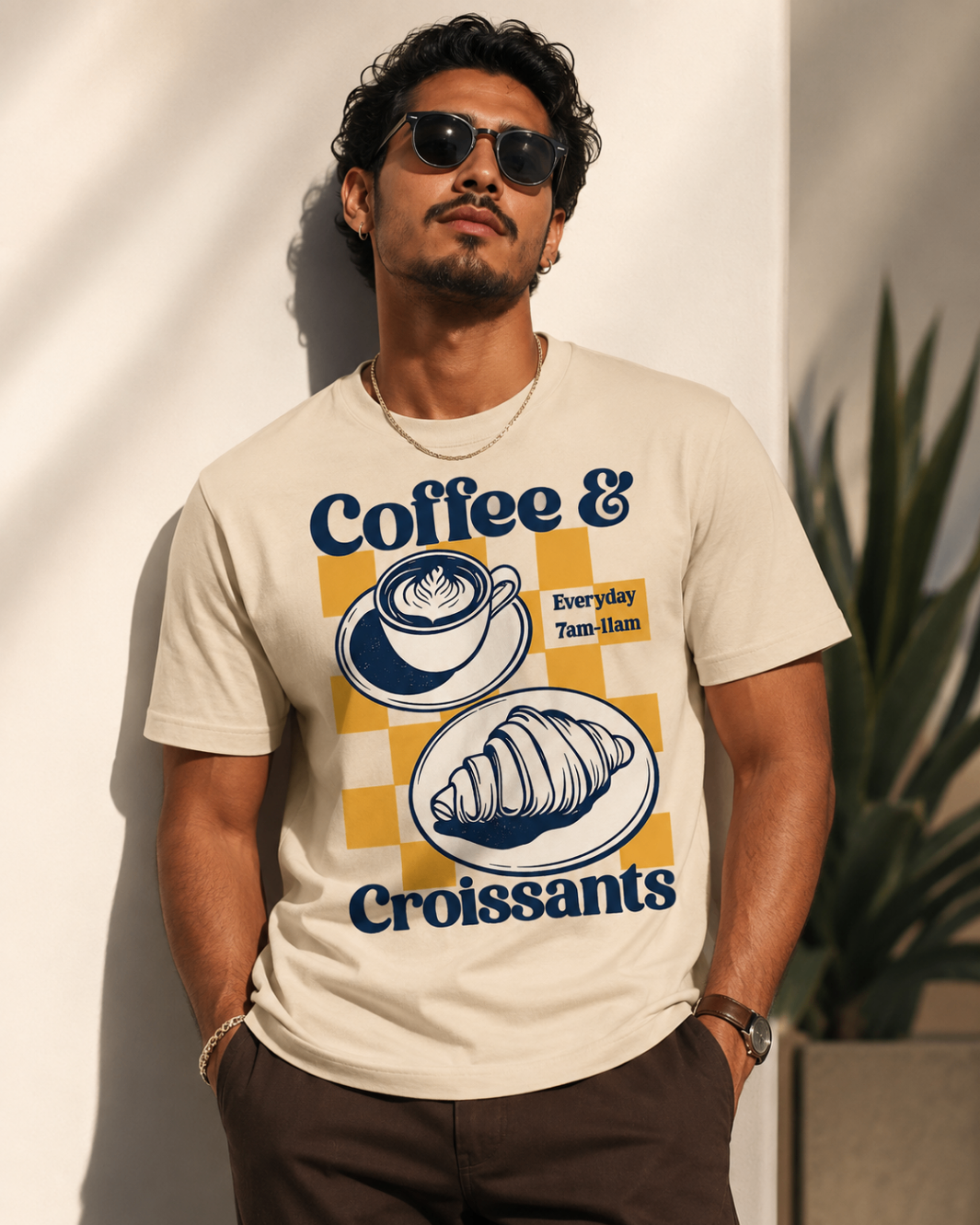 Coffee & Croissants — Cream