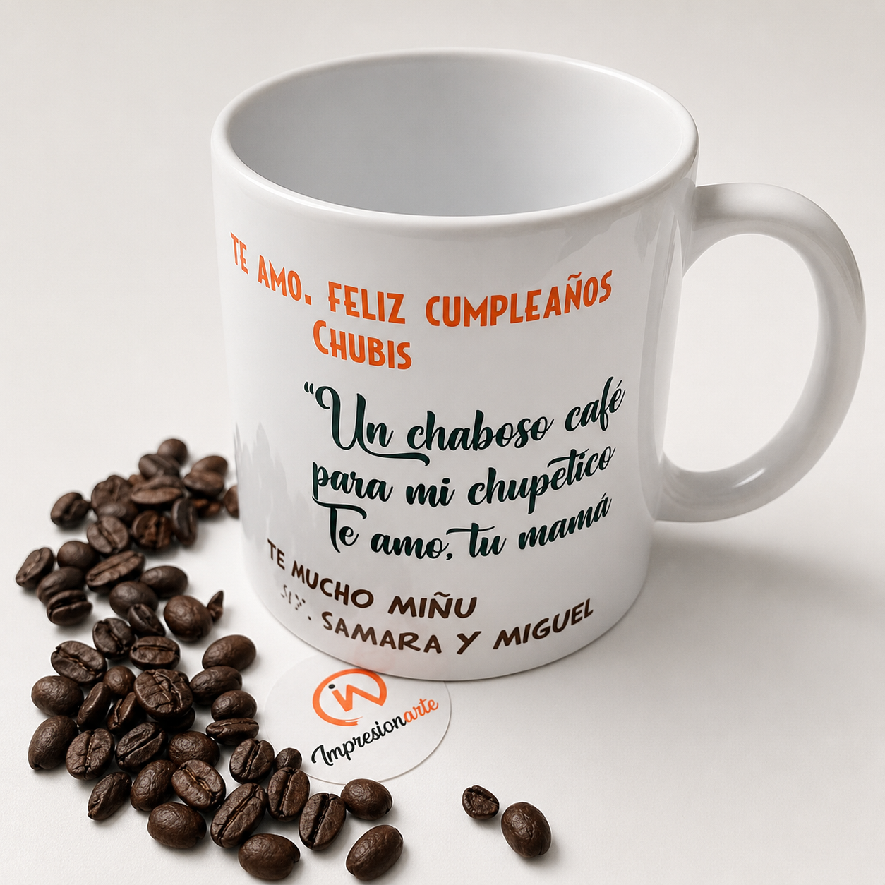 Custom Mug — Birthday Message