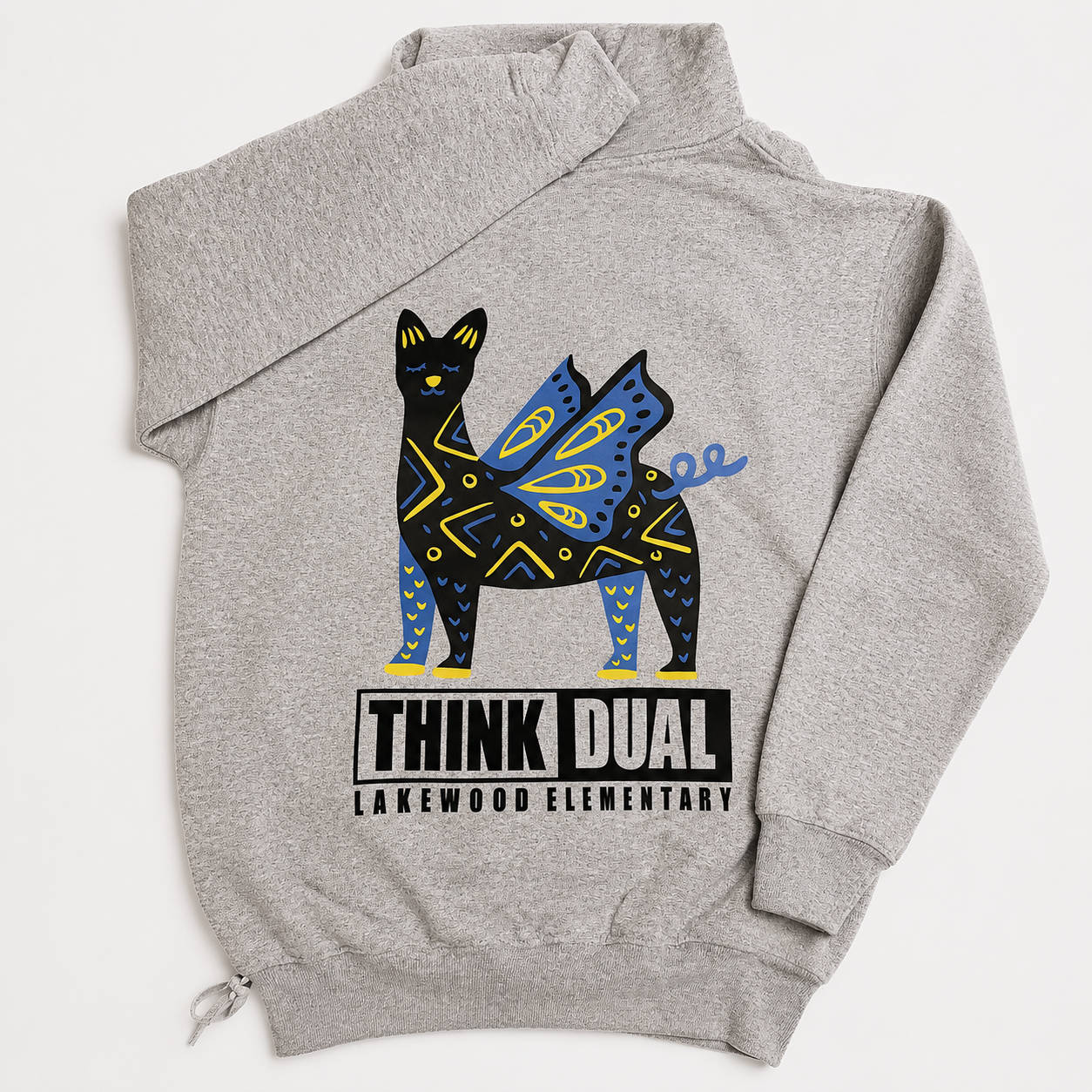 Hoodie — Think Dual, Lakewood Elementary