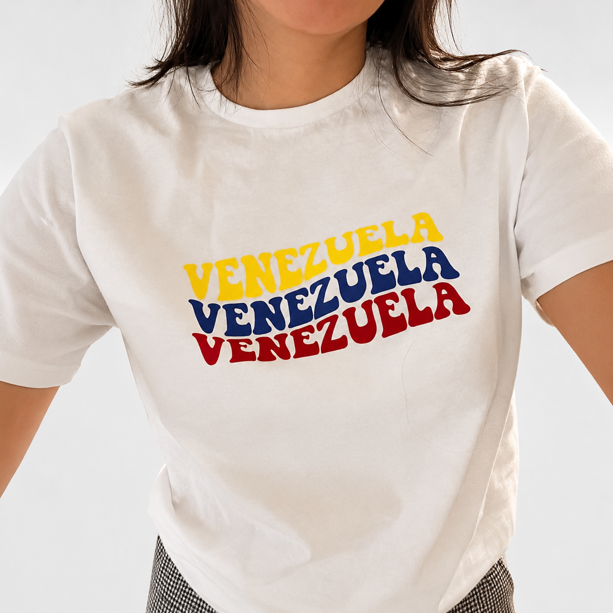 Venezuela — Retro Typography Tee